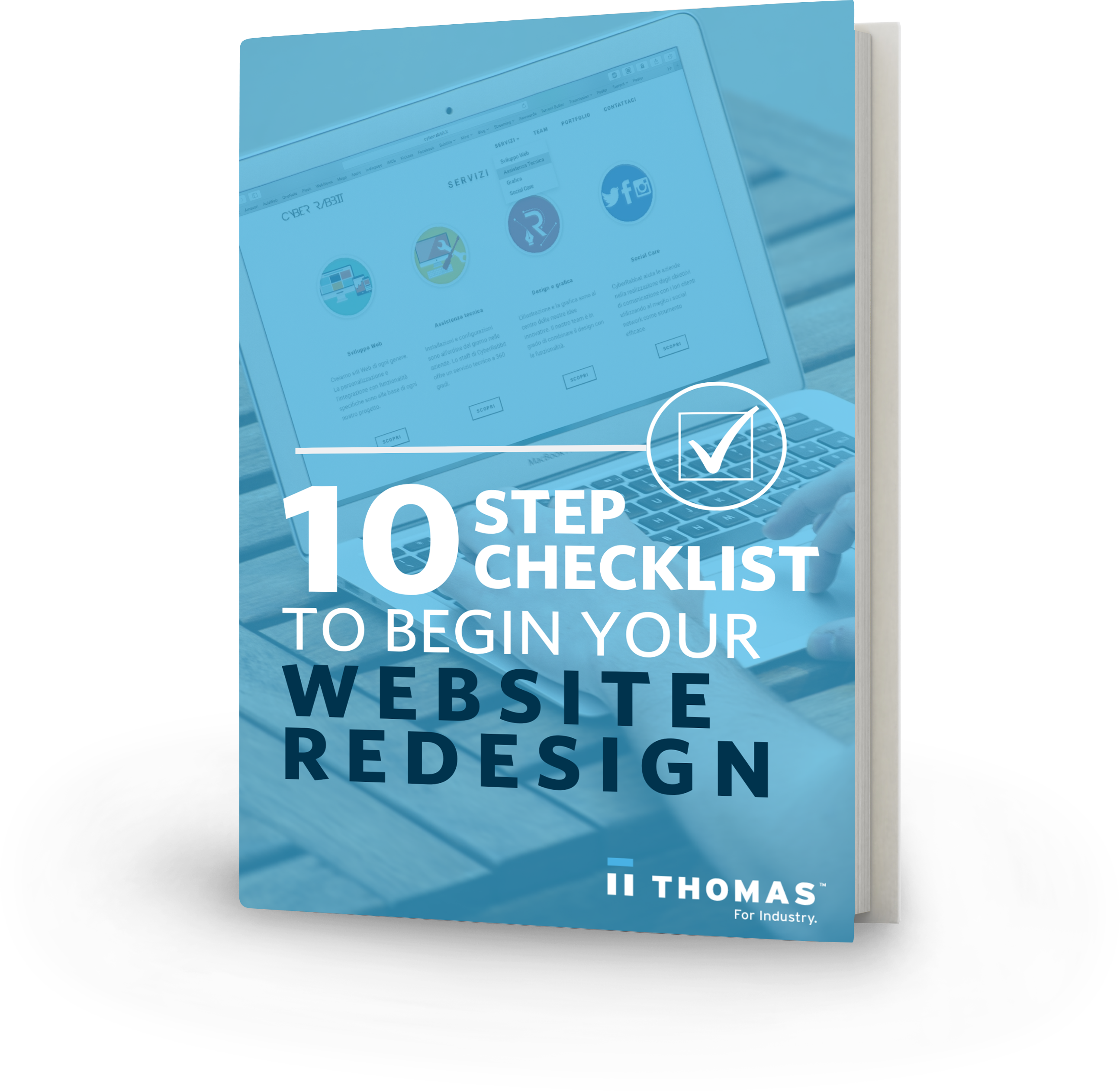 10-Step Checklist For Your Website Redesign EBook | Thomas